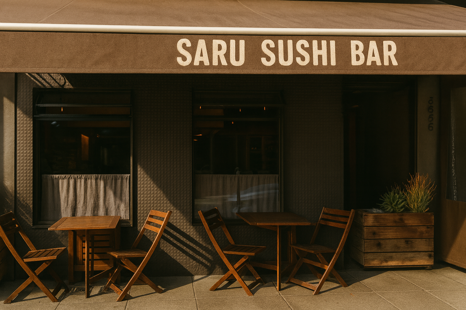 Saru Sushi Bar interior